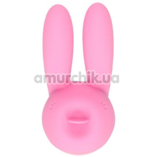 Клиторальный вибратор Femme Toys Funny Bunny, розовый