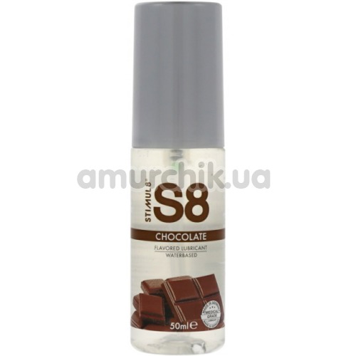 Оральный лубрикант Stimul8 Flavored Lube - шоколад, 50 мл