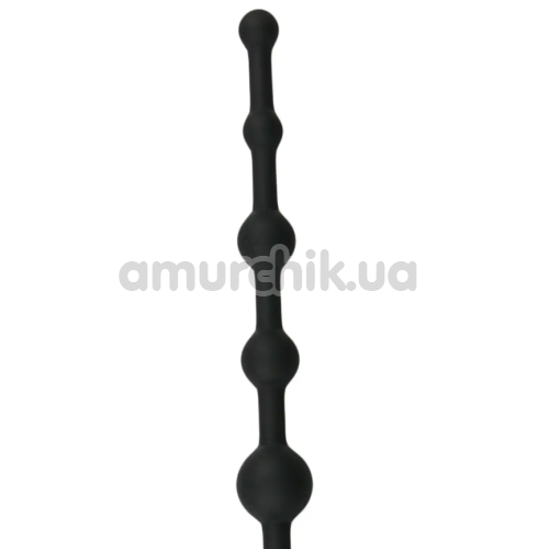 Анальная цепочка Long Anal Beads, черная