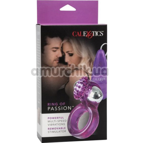 Виброкольцо Ring Of Passion, фиолетовое