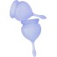 Набор из 2 менструальных чаш Satisfyer Feel Good, фиолетовый - Фото №4