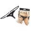 Трусики для страпона Lux Fetish Black Velvet Bikini Strap-on - Фото №5