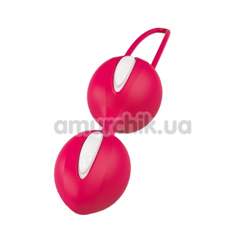 Вагінальні кульки Fun Factory Smartballs Duo, червоні - Фото №1
