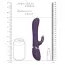 Вібратор з пульсацією Vive Etsu, фіолетовий - Фото №7