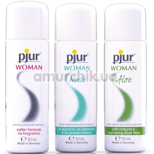 Набор из 3 лубрикантов для женщин Pjur Woman This One's For You, 90 мл
