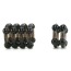 Набор эрекционных колец Colt Enhancer Rings, черный - Фото №1