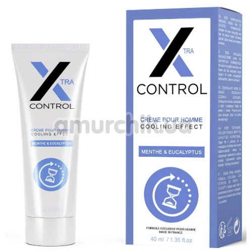 Крем-пролонгатор X Control Cool Cream for man, 40 мл