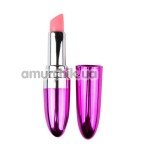 Клиторальный вибратор Lipstick Vibrator, розовый - Фото №1