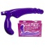 Безремневой страпон Gal Pal Vibrating фиолетовый - Фото №3