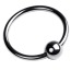 Кольцо на головку члена Toyfa Metal Ring, серебряное - Фото №0