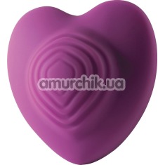 Кліторальний вібратор Rocks-Off Heart Throb, фіолетовий - Фото №1