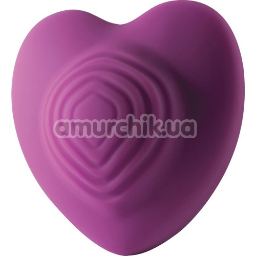 Клиторальный вибратор Rocks-Off Heart Throb, фиолетовый - Фото №1