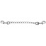 Ланцюжок з карабінами Zado Metal Chain, срібний - Фото №1