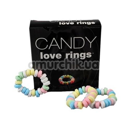 Съедобное эрекционное кольцо Candy Love Rings, 3 шт