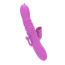 Анально-вагинально-клиторальный вибратор с подогревом и пульсацией Boss Series Ada, фиолетовый - Фото №3