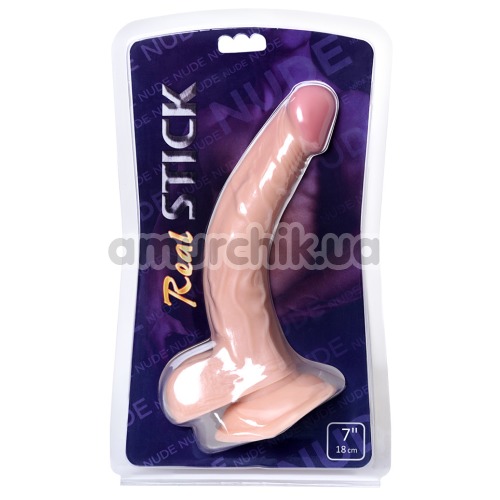 Фаллоимитатор Real Stick Nude 8.2, телесный