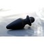 Анальная пробка с вибрацией Tom of Finland 5X Anal Plug, черная - Фото №3