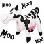 Надувная корова со звуковым сопровождением Inflatable Cow With Sound - Фото №3