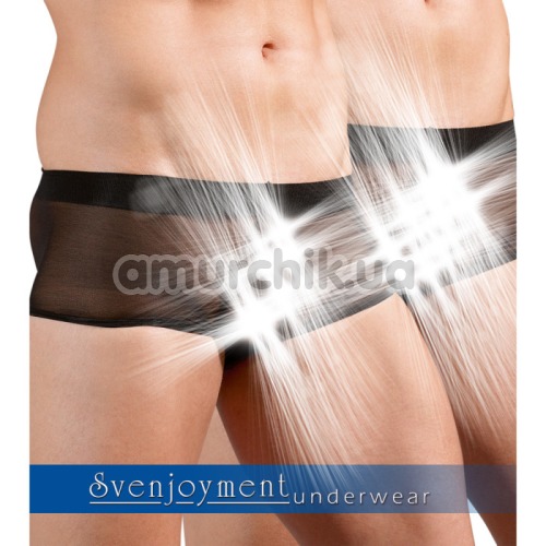Набір з 2 трусів-шортів чоловічих Svenjoyment Underwear 2 Pants 2131382, чорний