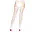 Панчохи Leg Avenue Daisy Dot Fishnet Stockings, білі - Фото №3