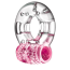 Виброкольцо для члена Play With Me Arouser Vibrating C-Ring, розовое - Фото №3