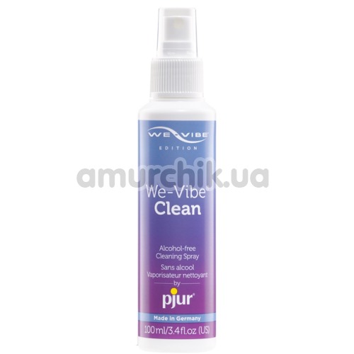 Антибактеріальний спрей для очищення секс-іграшок Pjur We-Vibe Clean, 100 мл - Фото №1
