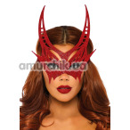 Маска Leg Avenue Glitter Die Cut Devil Masquerade Mask, красная - Фото №1