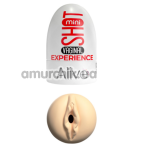 Мастурбатор у вигляді вагіни Alive Mini Shot Vaginal Experience, тілесний - Фото №1