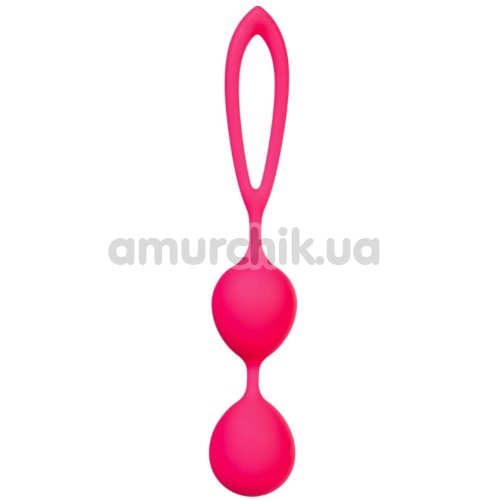 Вагинальные шарики A-Toys Pleasure Balls 764015-2, темно-розовые