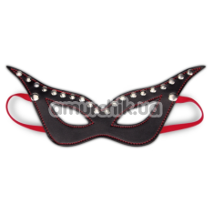 Маска на очі Fetish Collection Masquerade Mask, чорна - Фото №1