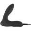 Вибростимулятор простаты XouXou Inflatable Vibrating Butt Plug, черный - Фото №7