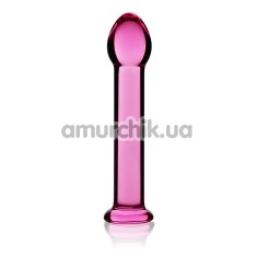 Фалоімітатор LoveToy Glass Romance GS01, рожевий - Фото №1
