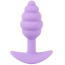 Анальна пробка Cuties Mini Butt Plug 556840, фіолетова - Фото №0