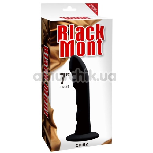Анальная пробка Black Mont Cavelier Plug, черная