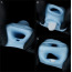 Насадка на пеніс з вібрацією Knights Ring Vibrating Wave With Scrotum Sleeve, блакитна - Фото №16
