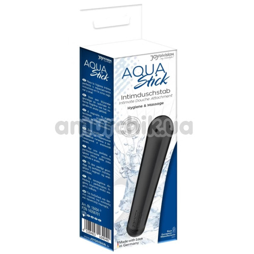 Насадка для інтимного душа Aqua Stick Intimate Douche Attachment, чорна