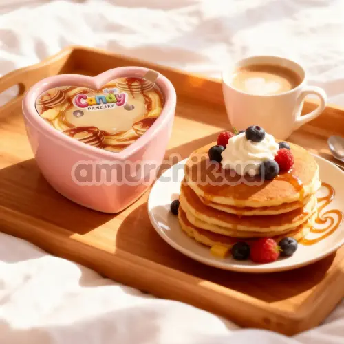 Свеча для массажа Candy Heart Pancake - панкейк, 70 мл