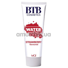 Лубрикант BTB Cosmetics Water Based Lubricant Strawberry - полуниця, 100 мл - Фото №1