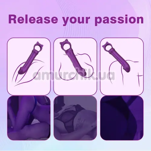 Вибратор Odeco Every Night Toys Grace, фиолетовый