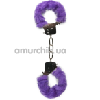 Наручники Easy Toys Furry Handcuffs, фиолетовые - Фото №1