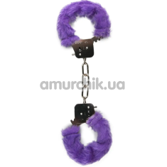 Наручники Easy Toys Furry Handcuffs, фіолетові - Фото №1