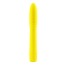 Вібратор Neon Luv Touch Ribbed Slims, жовтий - Фото №1