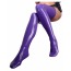 Чулки Latex Stockings 29000419110, фиолетовые - Фото №1