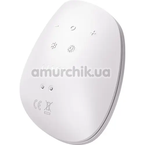 Ультразвуковой массажер-маска для лица Geske Sonic Warm & Cool Mask 9 in 1, бело-розовый