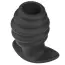 Анальна пробка Hidden Desire Extreme Anal Gear Invader Open Plug Xlarge, чорна - Фото №2