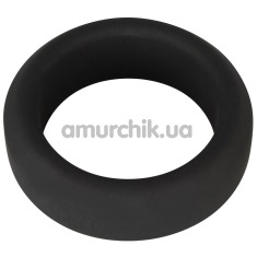 Эрекционное кольцо Black Velvets Cock Ring 3.2 см, чёрное - Фото №1