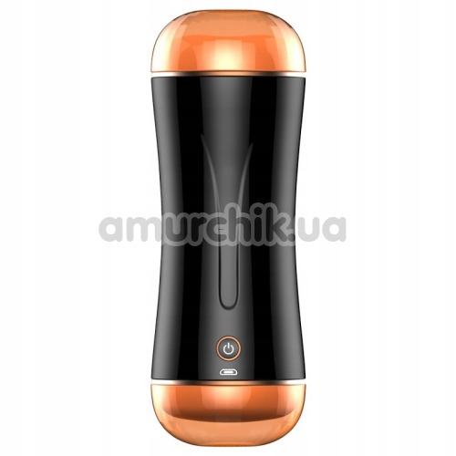 Искусственная вагина и анус с вибрацией Boss Of Toys Vibrating Masturbation Cup USB 10 Function