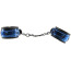 Фіксатори для рук та ніг Whipsmart Diamond Collection Deluxe Universal Buckle Cuffs, сині - Фото №3
