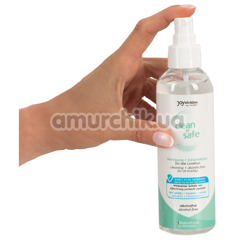 Антибактериальный спрей для очистки секс-игрушек Clean'n'Safe, 200 мл