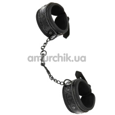 Фиксаторы для рук и ног Whipsmart Diamond Collection Deluxe Universal Buckle Cuffs, черные - Фото №1